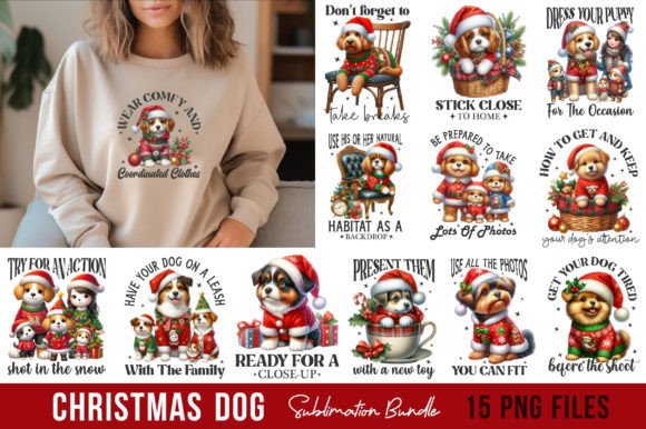 Christmas Dog Sublimation Quotes Bundle
