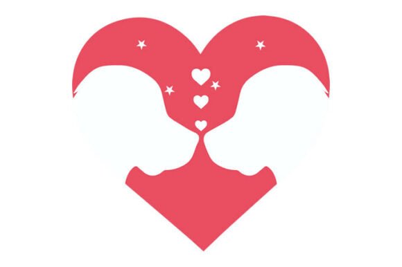 Dog in Heart Vectors