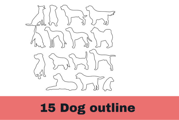 Dog Lineart Illustration