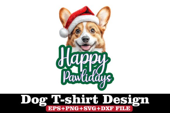 Happy Pawlidays Dog T-Shirt