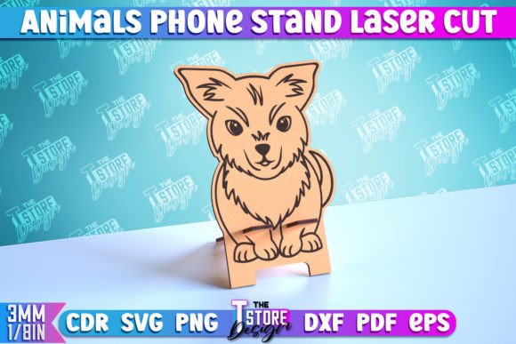 Phone Stand Dog Design Phone Holder